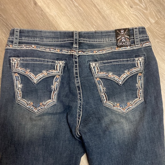 Grace in LA Western Bootcut Jeans - Picture 5 of 6